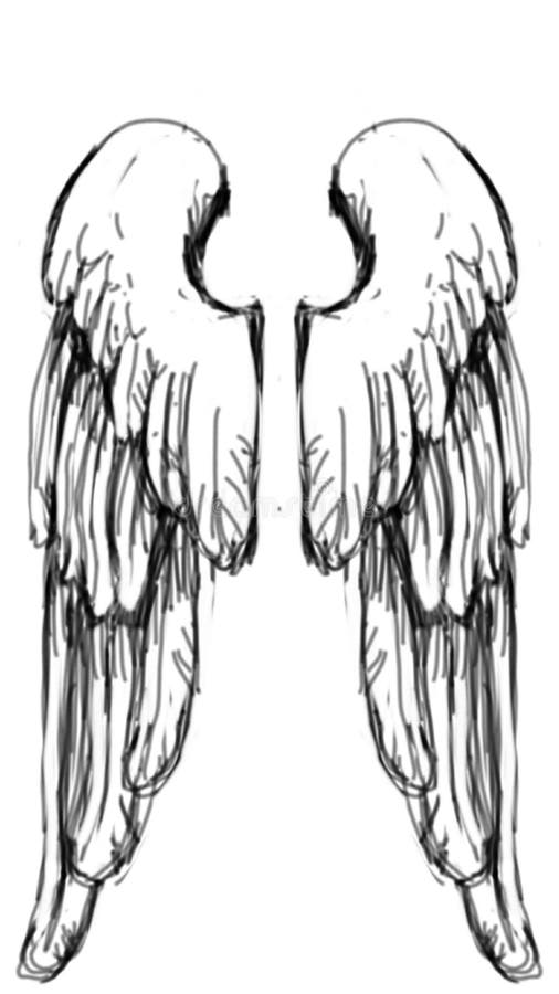 Angel Wings Texture Pattern Vector Drawing Tattoo Stock Illustration - Illustration of gothic, eagle: 145875846 Angel Wings Texture Pattern Vector Drawing Tattoo Stock Illustration - Illustration of gothic, eagle: 145875846