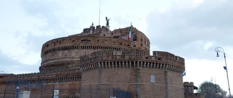 angelo castel italy sant rome arkivfoton angelo castel italy sant rome arkivfoton