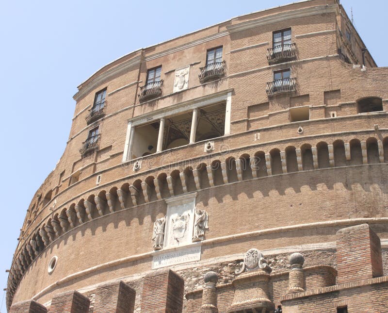 angelo castel sant rome arkivfoton angelo castel sant rome arkivfoton