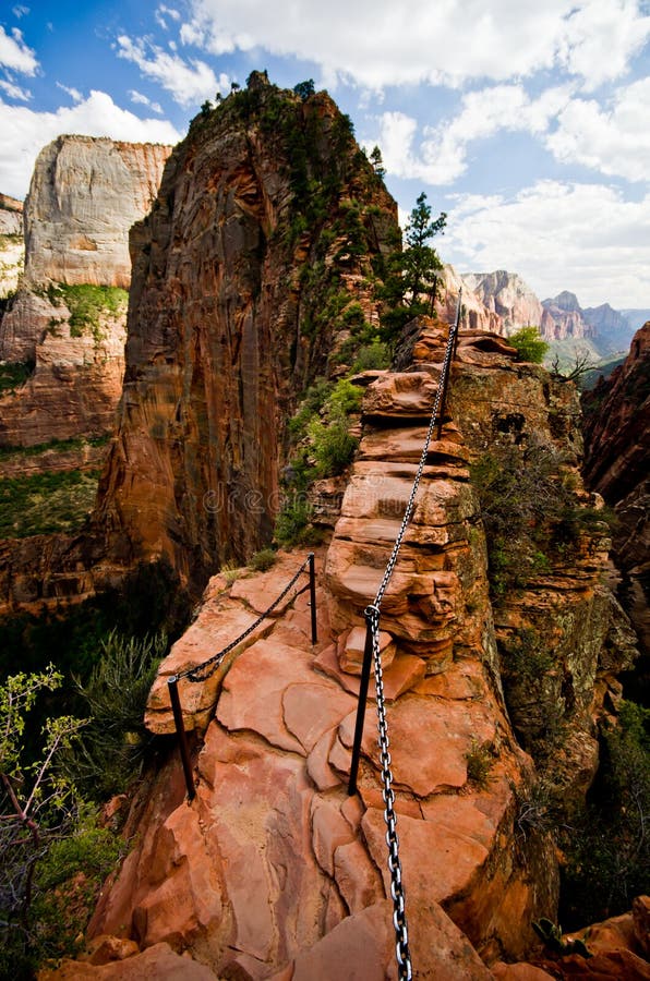 Angels Landing at Zion National Park, Utah