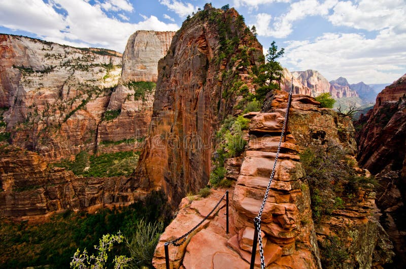 Angels Landing at Zion National Park, Utah