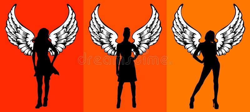 Angels stock illustration. Illustration of angel, guardian - 47893631