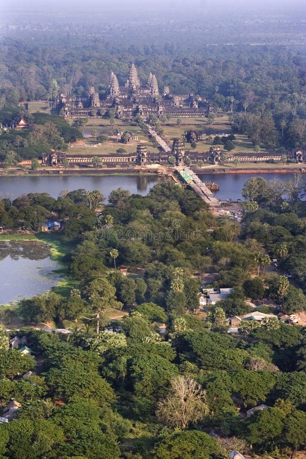 Angkor Wat Aerial View