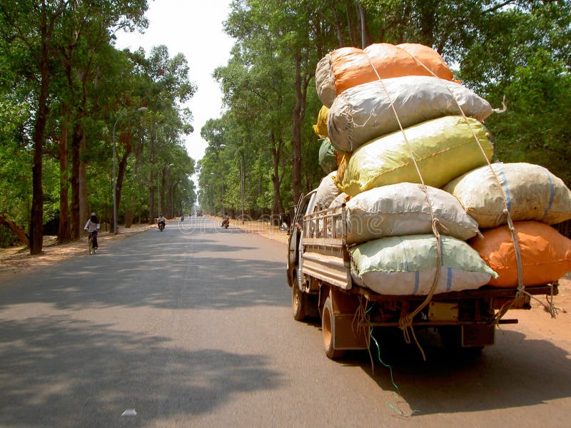 Angkor Wat, The Entrance Road, Cambodia