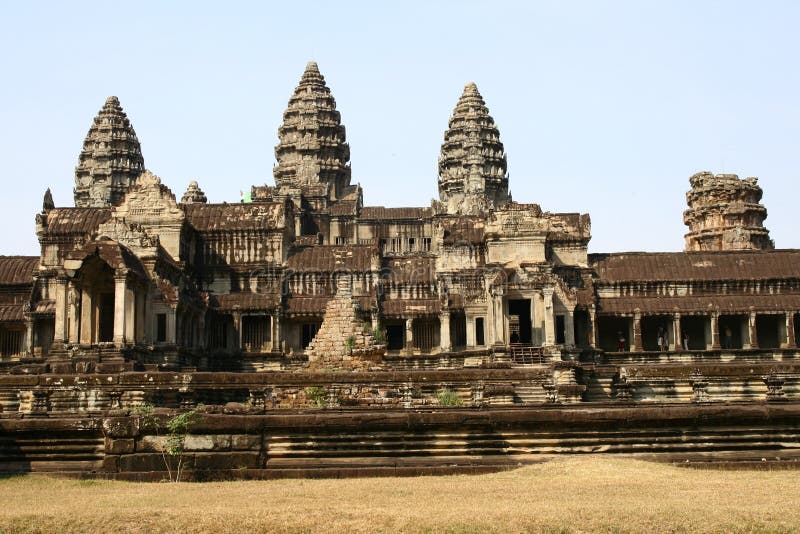 Angkor Wat temple ruins royalty free stock images Angkor Wat temple ruins royalty free stock images
