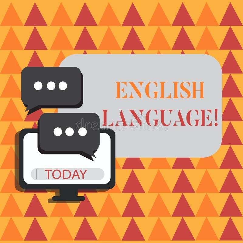 Anglais des textes d'écriture de Word Concept d'affaires pour le troisième lang indigène parlé en monde après chinois et espagnol illustration stock Anglais des textes d'écriture de Word Concept d'affaires pour le troisième lang indigène parlé en monde après chinois et espagnol illustration stock