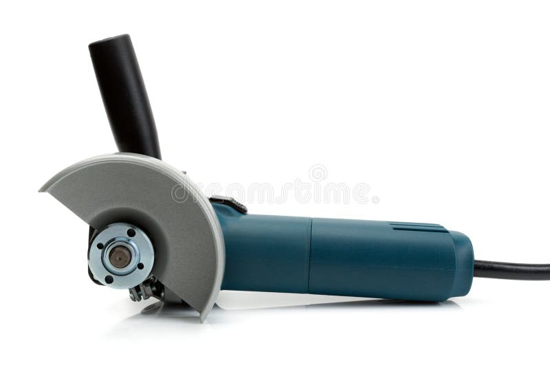 Angle grinders, side view. stock image. Image of industrial 49964627