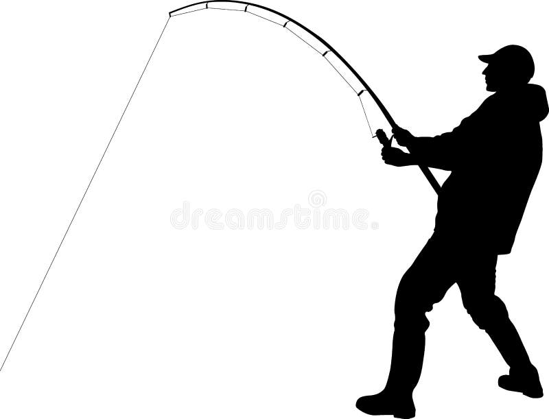 Download Bent Fishing Rod Stock Illustrations - 22 Bent Fishing Rod ...