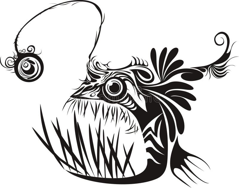 Anglerfish Stock Illustrations – 635 Anglerfish Stock Illustrations, Vectors & Clipart - Dreamstime