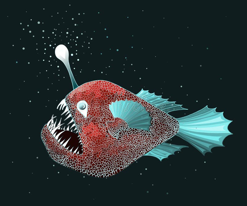 Anglerfish Stock Illustrations – 732 Anglerfish Stock Illustrations, Vectors  & Clipart - Dreamstime
