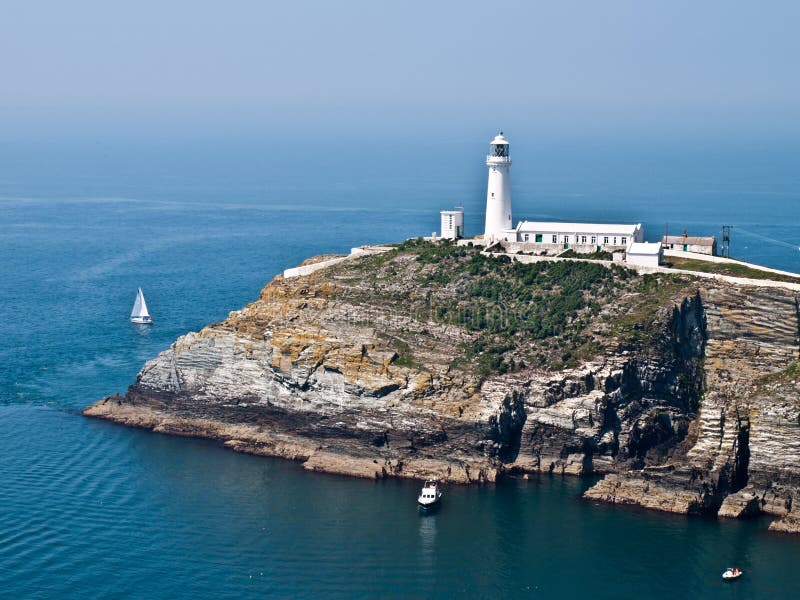 Anglesea wales coastal path sea view lighthouse