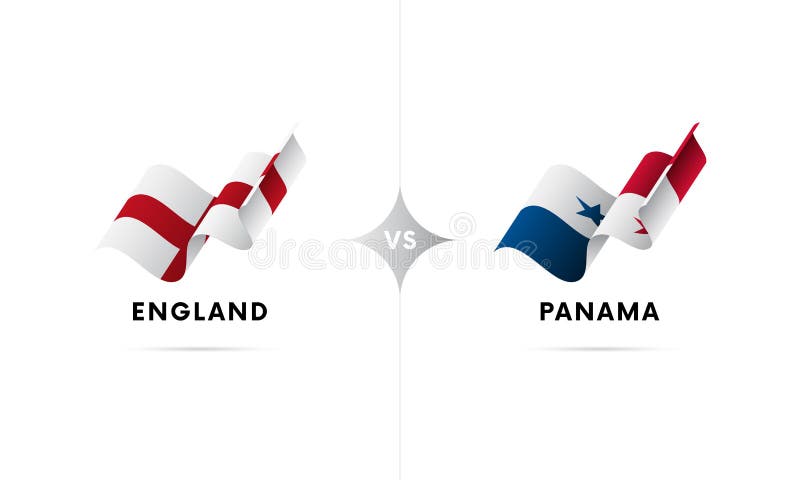 Anglia versus Panama Futbol również zwrócić corel ilustracji wektora ilustracja wektor Anglia versus Panama Futbol również zwrócić corel ilustracji wektora ilustracja wektor