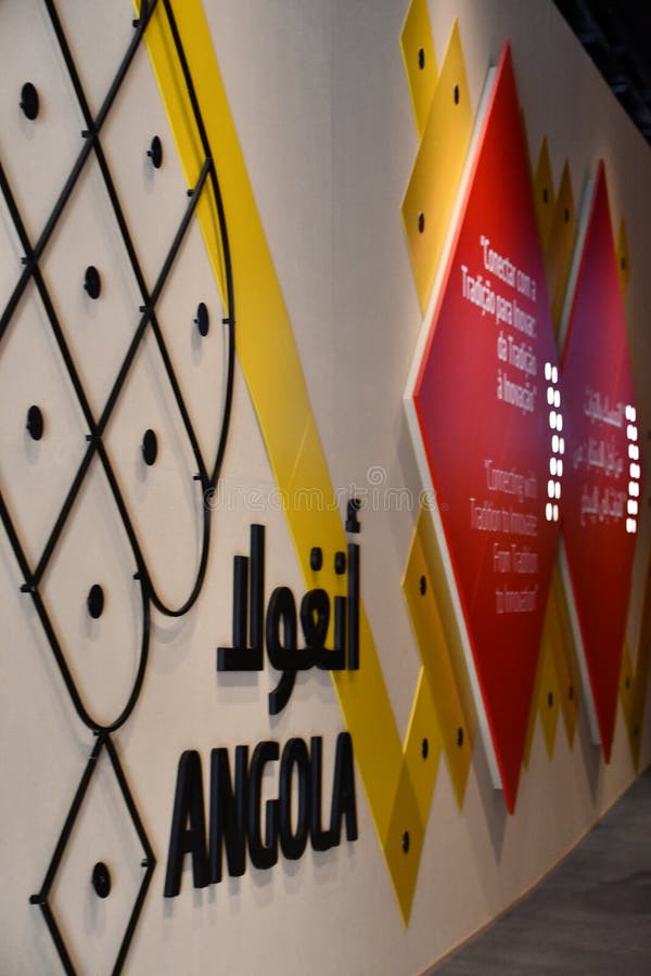 Angola Pavilion at Expo 2020 in Dubai, UAE Editorial Photo - Image of