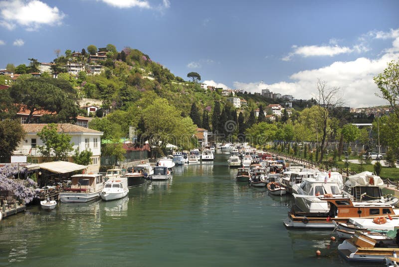 Goksu Creek On A Sunny Summer Day, Istanbul, Turkey. Goksu Creek On A Sunny Summer Day, Istanbul, Turkey