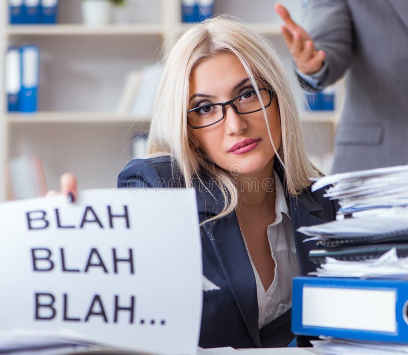 Angry Boss Yelling at His Assistant Secretary Stock Image Image of businesswoman, boss 161847641