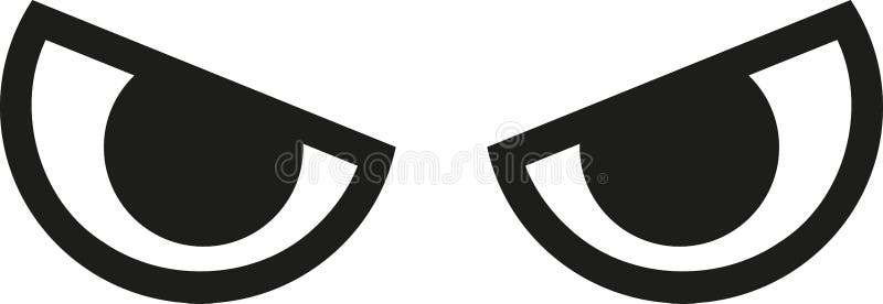Angry cartoon eyes stock vector. Illustration of cute - 107146636 Angry cartoon eyes stock vector. Illustration of cute - 107146636