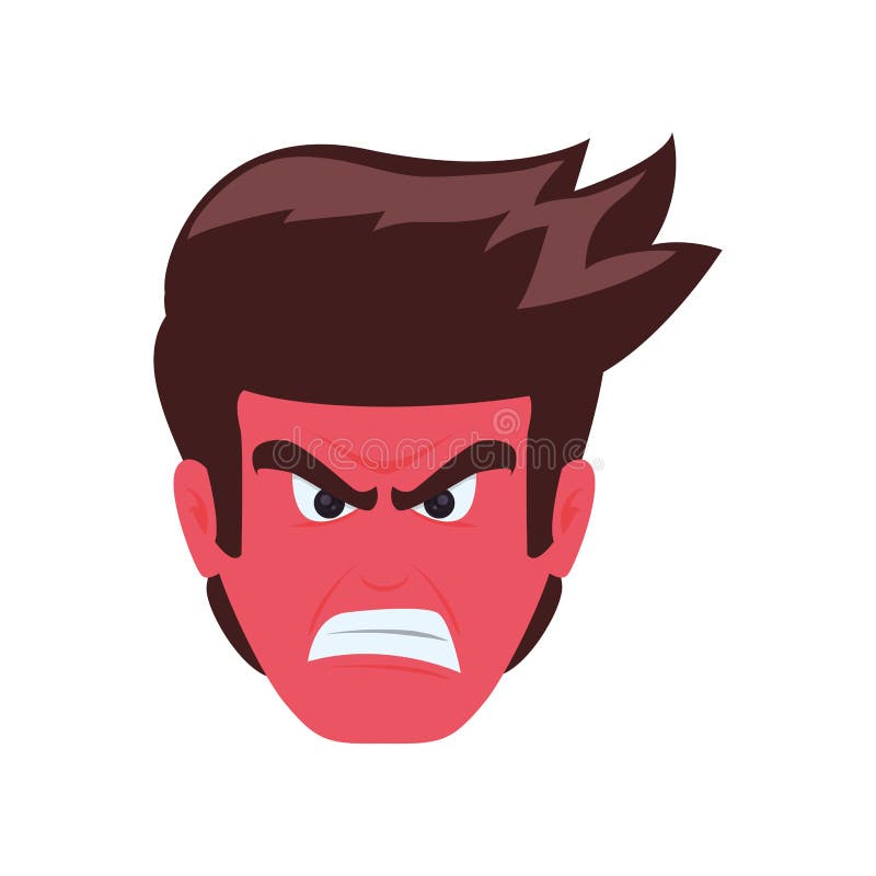 Angry cartoon face stock illustration. Illustration of expression - 88980951 Angry cartoon face stock illustration. Illustration of expression - 88980951