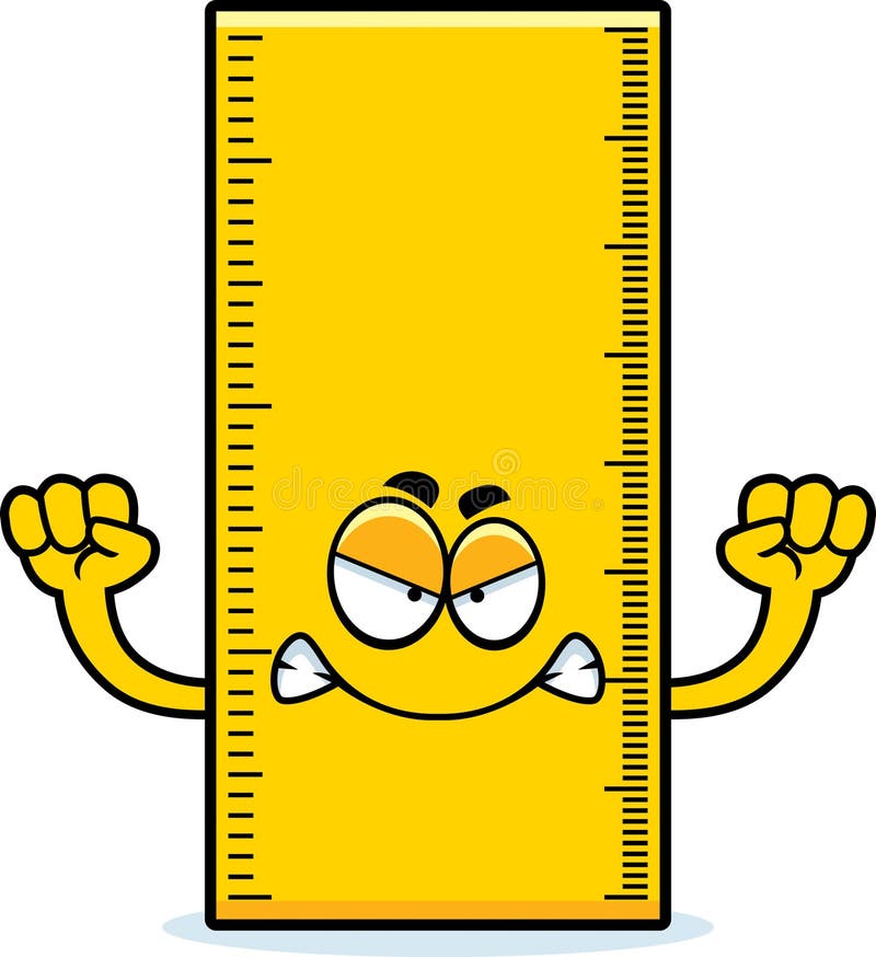 Angry Cartoon Ruler