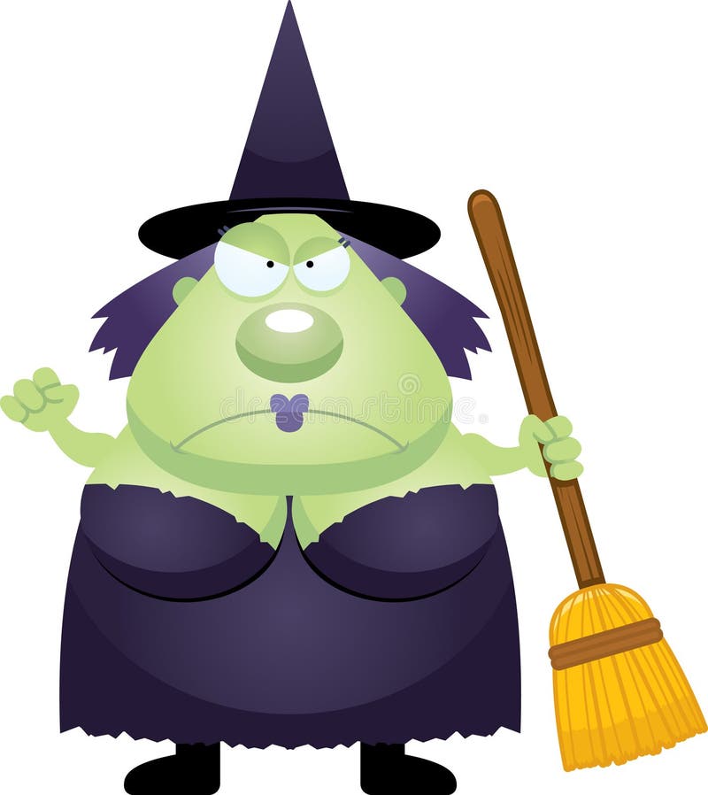 Cartoon Witch Idea stock vector. Illustration of robe - 41819474 Cartoon Witch Idea stock vector. Illustration of robe - 41819474
