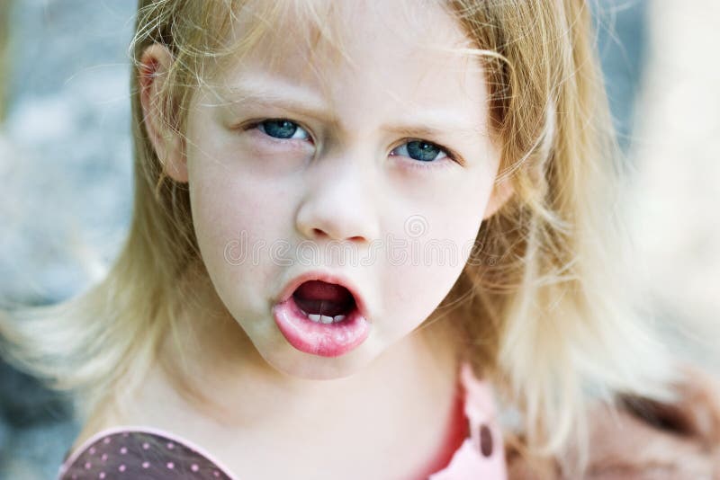 Angry Child royalty free stock image Angry Child royalty free stock image