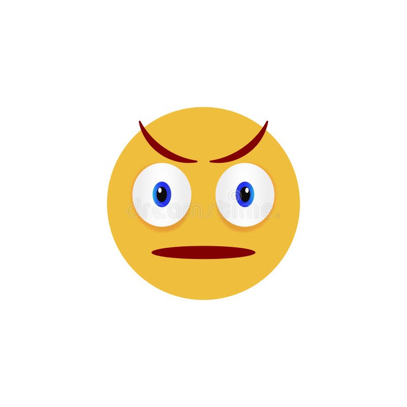 Angry Face. Emoticon, Emoji Icons on White Background. Vector Illustration Stock Vector - Illustration of brown, grimace: 149526713 Angry Face. Emoticon, Emoji Icons on White Background. Vector Illustration Stock Vector - Illustration of brown, grimace: 149526713