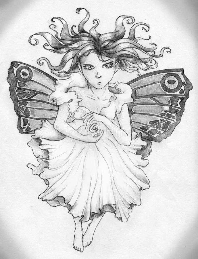 Angry fairy girl stock illustration. Illustration of butterflies - 30389088 Angry fairy girl stock illustration. Illustration of butterflies - 30389088