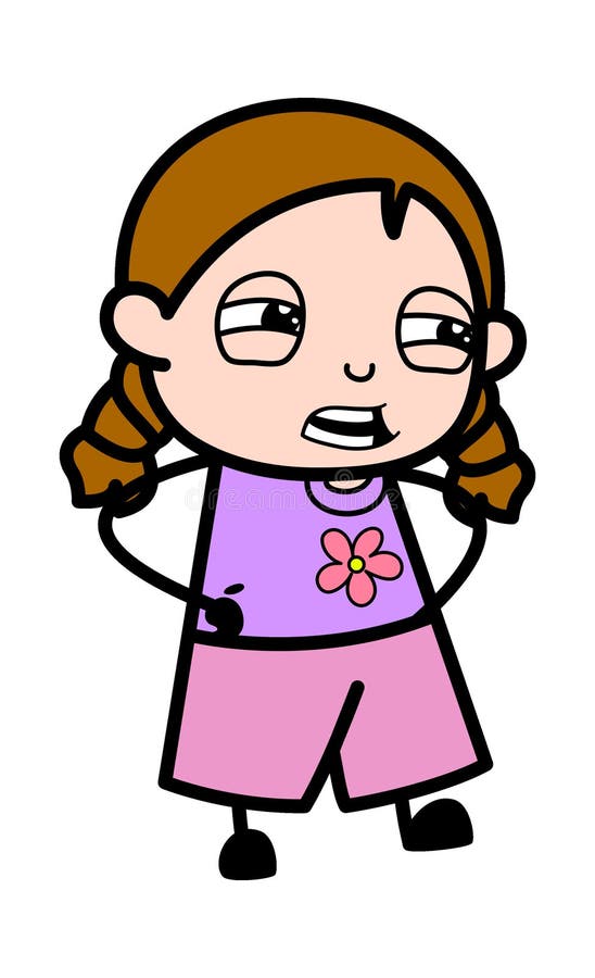 Angry Girl Cartoon with One Hand Raised Stock Illustration - Illustration of character, scoldering: 191428195 Angry Girl Cartoon with One Hand Raised Stock Illustration - Illustration of character, scoldering: 191428195