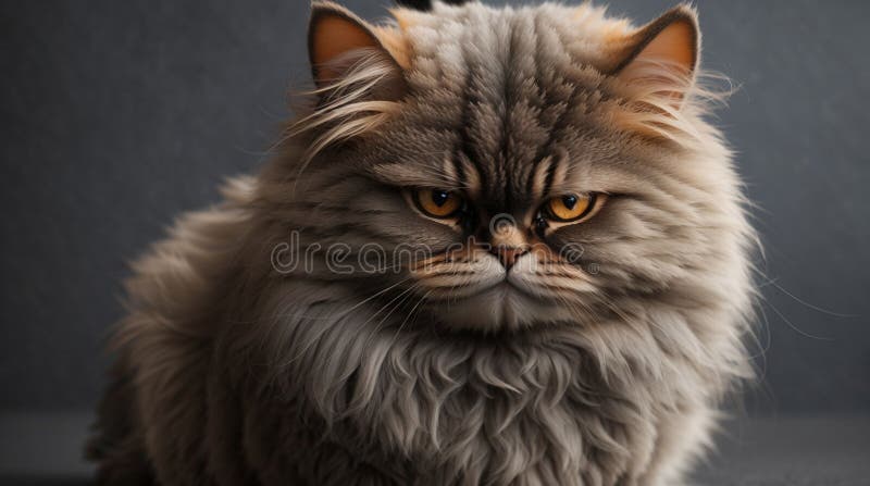 An Angry Cute Cat, Angrily, Lovely, Cat PNG Transparent Image and Clipart  for Free Download