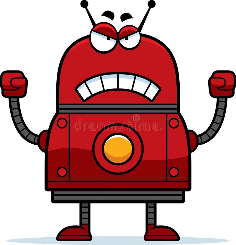 Robot Stock Illustrations – 2,232 Angry Stock Illustrations, Vectors & Clipart - Dreamstime