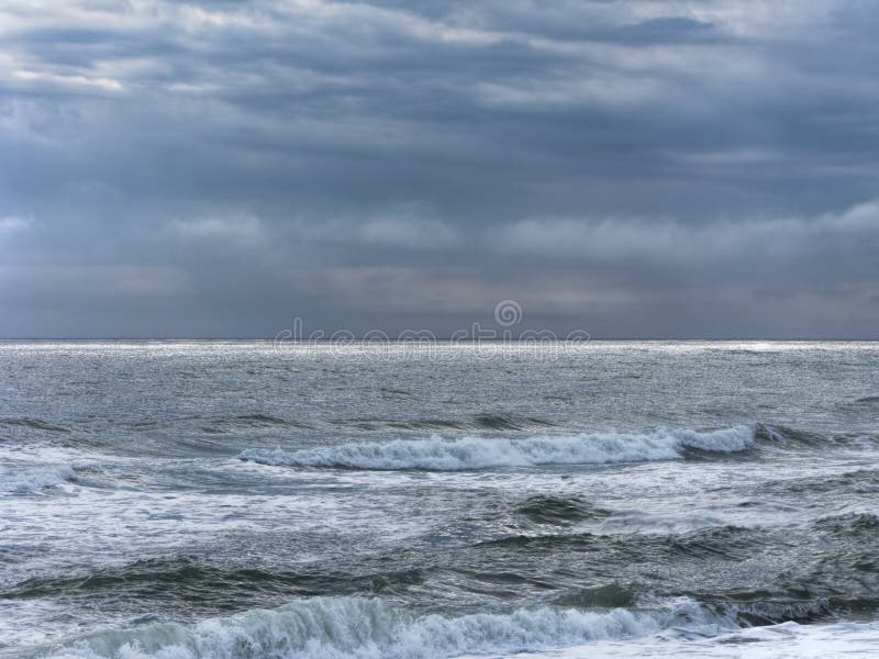 Angry Sea on the Outer Banks of North Carolina stock photos Angry Sea on the Outer Banks of North Carolina stock photos