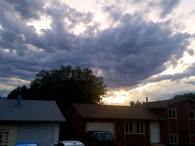 Angry storm clouds royalty free stock images Angry storm clouds royalty free stock images