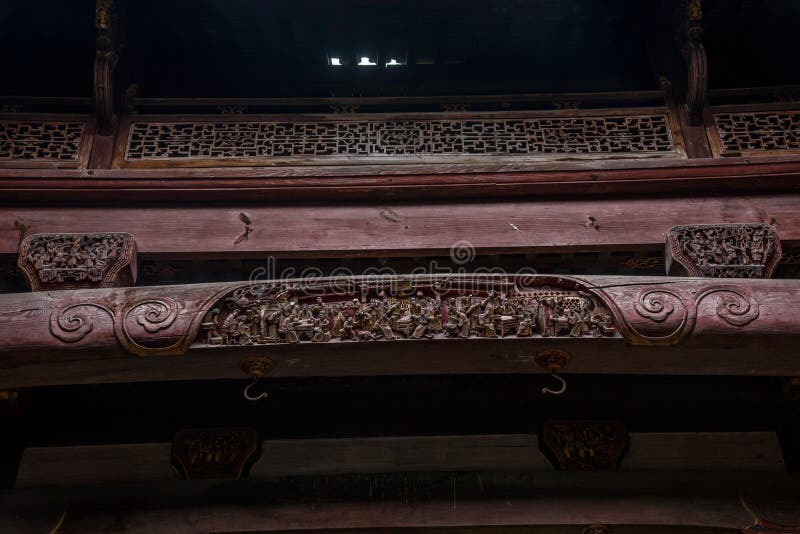 Anhui Yi Xian Hongcun Chengzhi Church arkivbilder Anhui Yi Xian Hongcun Chengzhi Church arkivbilder