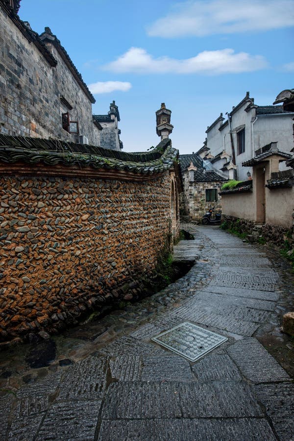 Anhui Yi Xian Hongcun gränd royaltyfri fotografi Anhui Yi Xian Hongcun gränd royaltyfri fotografi