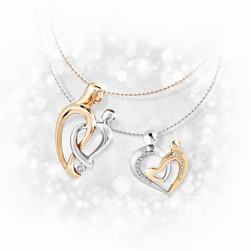 Anhänger des Goldes mit Diamanten auf weißem Hintergrund stockbild Anhänger des Goldes mit Diamanten auf weißem Hintergrund stockbild