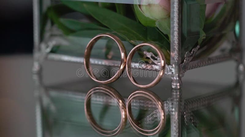 Anillos de boda Pareja de símbolos matrimoniales Amor por el hecho de que la novia y el novio se conviertan en esposa y marido Sí