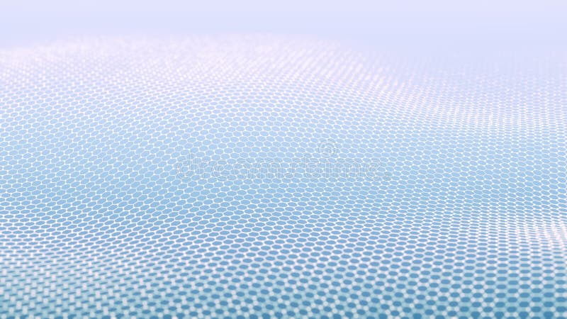 Animación de la composición geométrica abstracta del patrón de malla stock de ilustración