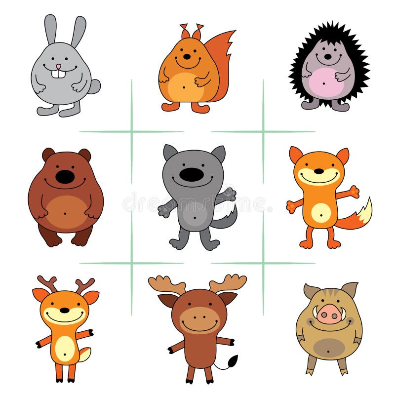 Jogo Correspondente. Padrão De Correspondência E Atividade Educativa Em  Animais Fofinhos Para a Idade Elementar Ilustração do Vetor - Ilustração de  jogo, animais: 253257806