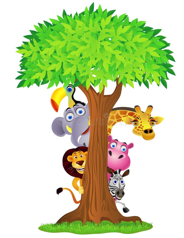 Animal cartoon stock vector. Illustration of head, isolated - 19610274