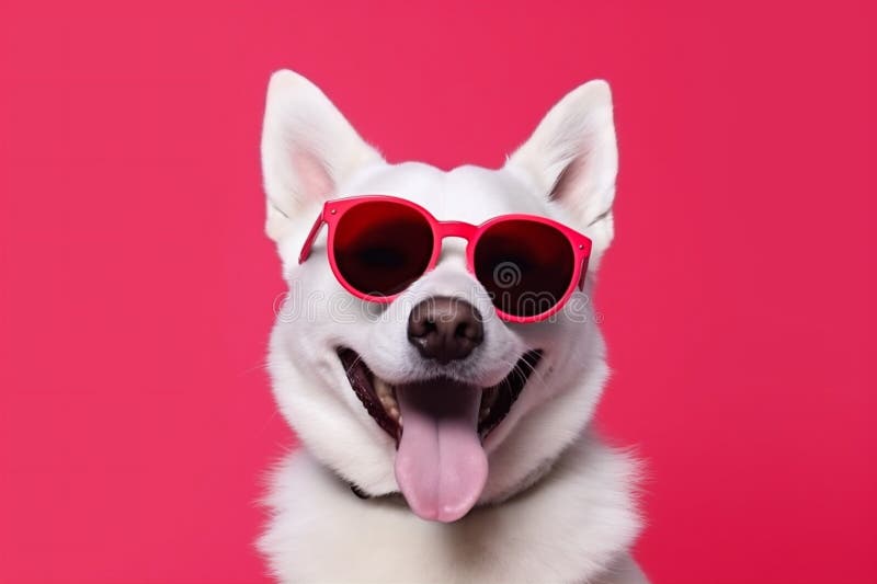 Animal Dog Cute Background Pet Sunglasses Humor Funny Portrait Smile ...