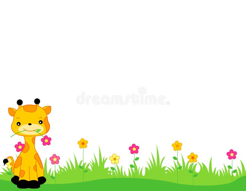 Animal Header Border Stock Vector Illustration Of Brown 12209769