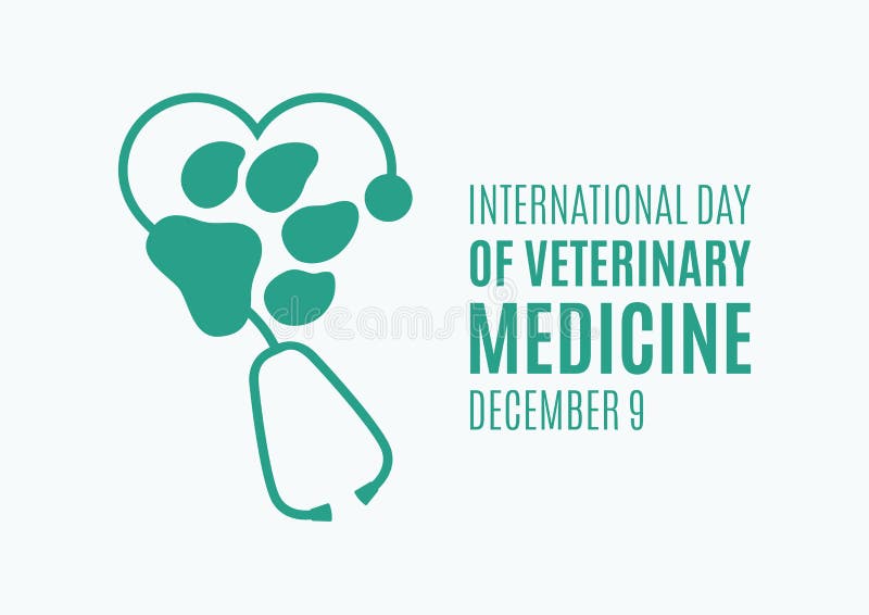 International Day of Veterinary Medicine vector