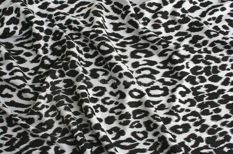 Animal print on fabric