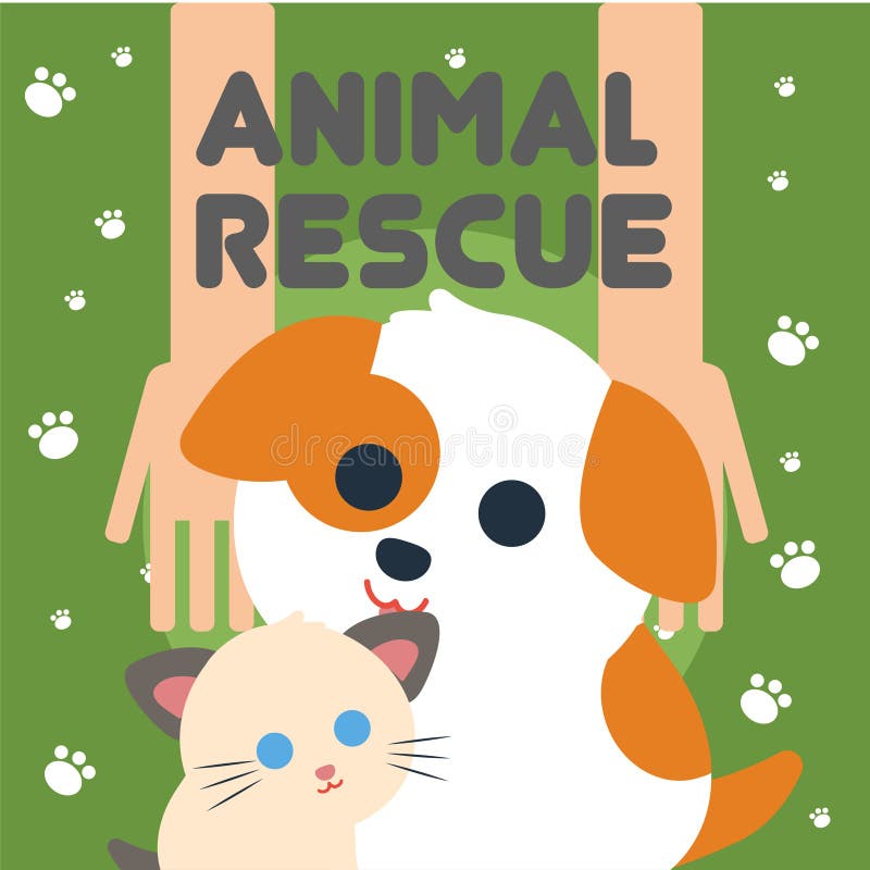 Download Animal Rescue Illustration Vector Art Logo Stock ...