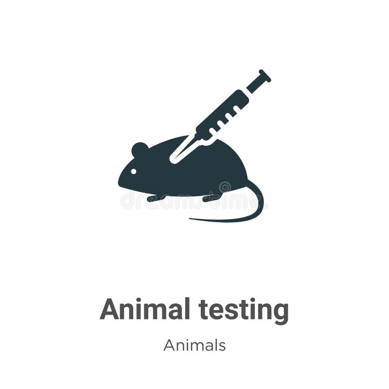 Animal Testing Vector Icon on White Background. Flat Vector Animal Testing  Icon Symbol Sign from Modern Animals Collection for Stock Vector -  Illustration of beauty, natural: 161787046