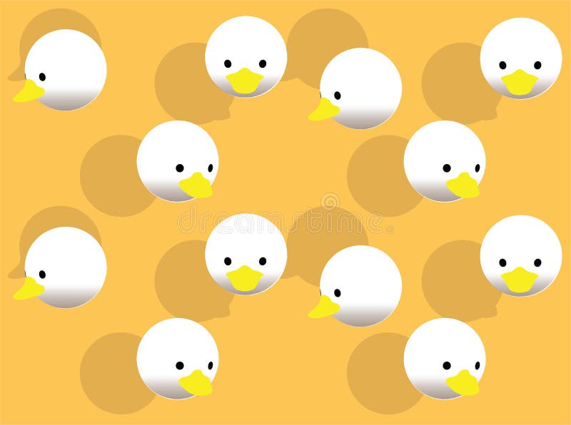 Animal Head Ball Duck Animation 3D Cartoon Vector Illustration Seamless  Background-01 Stock Vector - Illustration of spin, animal: 208301448