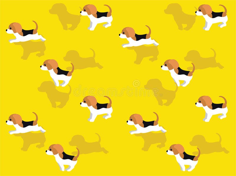 Animal Animation Dog Beagle Running Cartoon Vector Illustration Seamless  Background-01 Stock Vector - Illustration of background01, cartoon:  209353334