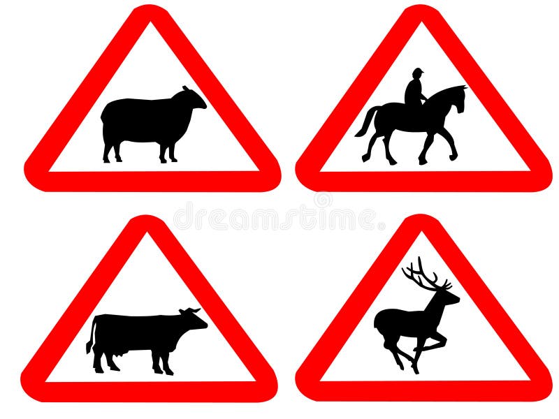 Deer Warning Signs Stock Illustrations – 98 Deer Warning Signs Stock  Illustrations, Vectors & Clipart - Dreamstime