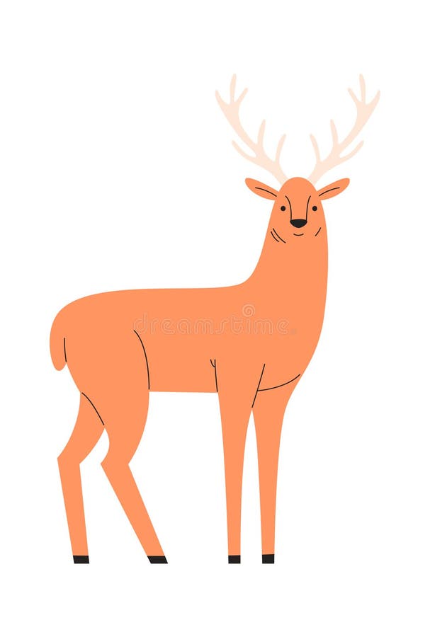 Animale da cervi royalty illustrazione gratis