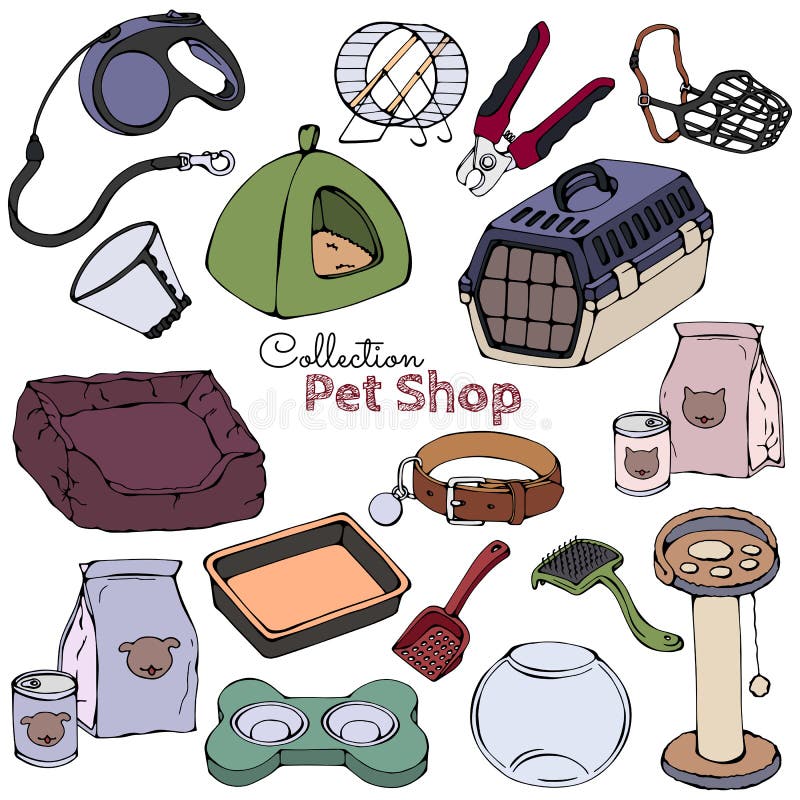 Animale domestico care illustrazione vettoriale Animale domestico care illustrazione vettoriale