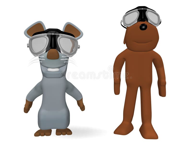 Animals with pilot goggles stock illustration. Illustration of pets - 13432366 Animals with pilot goggles stock illustration. Illustration of pets - 13432366